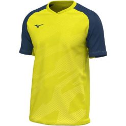 Koszulka Mizuno Team Meisaigara. Niebieskie t-shirty damskie Mizuno, l, bez wzorów, z materiału, bez kołnierzyka. Za 158.50 zł.