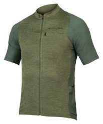 Koszulka rowerowa męska Endura GV500 Reiver S/S. Zielone t-shirty sportowe męskie ENDURA, l, z tkaniny, bez ramiączek, na fitness i siłownię. Za 329.99 zł.