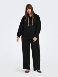 ONLY Bluza w kolorze czarnym rozmiar: L-50/52. Czarne bluzy z kapturem damskie Only, l. Za 104.99 zł.