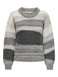 ONLY Sweter w kolorze szarym rozmiar: XS. Szare swetry klasyczne damskie Only, xs, ze splotem, bez kołnierzyka. Za 61.60 zł.