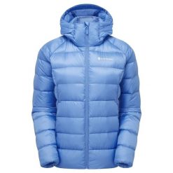 Damska kurtka puchowa Montane Anti Freeze Xt. Niebieskie kurtki damskie Montane, m, bez wzorów, z nylonu, bez kaptura. Za 1,628.10 zł.