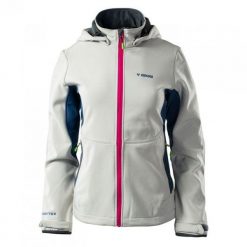 Kurtka damska Softshell Brugi 2NAX - biała, Rozmiar S. Białe kurtki damskie Brugi, s, bez wzorów, z dzianiny, bez kaptura. W wyprzedaży za 124.99 zł.