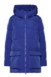 Kurtka zimowa damska Champion Hooded Jacket. Niebieskie kurtki damskie CHAMPION, na zimę, l, bez wzorów, z materiału, bez kaptura. Za 354.49 zł.