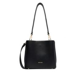 Torebka GINO ROSSI. Czarne torebki klasyczne damskie Gino Rossi, bez wzorów, bez dodatków. Za 279.99 zł.