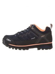 CMP Skórzane buty trekkingowe "Moon Low" w kolorze czarno-pomarańczowym rozmiar: 36. Czarne obuwie trekkingowe damskie CMP. Za 202.02 zł.