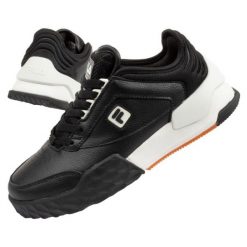Buty Fila Modern T'23 FFW0282.80010 czarne. Czarne buty sportowe na co dzień damskie bez wzorów, ze skóry. Za 310.47 zł.