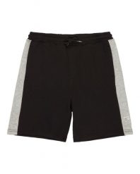 Spodenki dresowe dla Chłopcy KNOWLEDGE AREA Czarny. Czarne szorty męskie Quiksilver, z bawełny, bez kołnierzyka. Za 70.00 zł.
