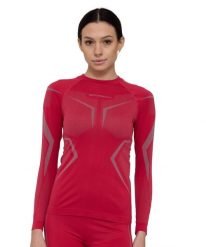 Bluza damska termoaktywna Brubeck DRY. Czerwone bluzy bez kaptura damskie Brubeck, xl, bez wzorów, z dzianiny, bez kaptura. Za 159.99 zł.
