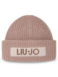 Liu Jo Czapka 2F5057 M0300 Różowy. Czerwone czapki zimowe damskie Liu Jo, z materiału. Za 179.99 zł.