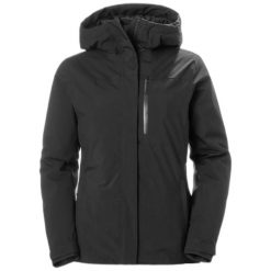 Damska kurtka narciarska Helly Hansen Snowplay. Czarne kurtki narciarskie i snowboardowe damskie Helly Hansen, l, bez wzorów, z poliesteru, bez kaptura, narciarskie. Za 1,012.00 zł.