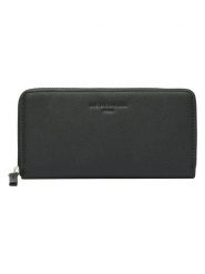 Liebeskind Berlin Skórzany portfel "Juna" w kolorze czarnym - 19 x 9 x 2 cm rozmiar: onesize. Czarne portfele damskie LIEBESKIND BERLIN, bez wzorów, z materiału. Za 249.95 zł.