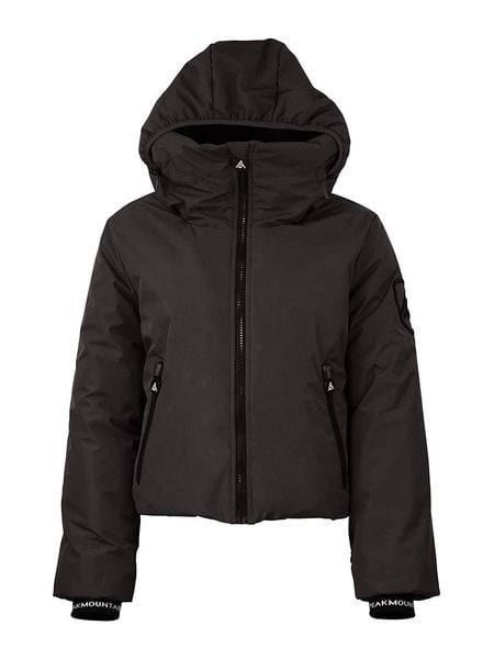 Peak Mountain Kurtka narciarska "Ally" w kolorze czarnym rozmiar: M. Czarne kurtki narciarskie i snowboardowe damskie Peak Mountain, m, bez wzorów, bez kaptura, narciarskie. Za 479.76 zł.