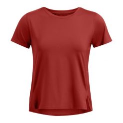 Koszulka do biegania damska Under Armour Launch Elite. Brązowe t-shirty damskie Under Armour, s, bez wzorów, bez kołnierzyka. Za 169.99 zł.