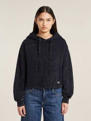 G-Star Bluza w kolorze antracytowym rozmiar: XL. Czarne bluzy z kapturem damskie G-Star, xl, z bawełny. Za 184.46 zł.