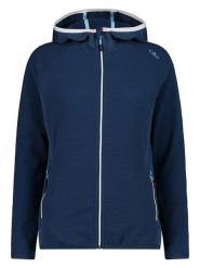 Cmp Kurtka polarowa w kolorze granatowym rozmiar: 38. Niebieskie kurtki damskie CMP, bez wzorów, z materiału, bez kaptura. Za 174.45 zł.