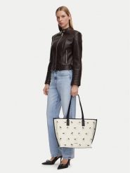 KARL LAGERFELD Torebka B3W30349 Biały. Białe torebki klasyczne damskie Karl Lagerfeld, bez wzorów, ze skóry, bez dodatków. Za 1,099.00 zł.