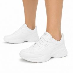 Buty damskie sneakersy sportowe Puma CILIA MODE. Białe buty sportowe na co dzień damskie Puma, bez wzorów, z gumy, trekkingowe. Za 229.00 zł.
