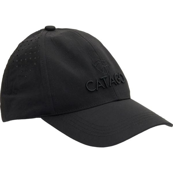 Czapka z daszkiem Catago Arezzo. Czarne czapki męskie CATAGO, bez wzorów, z tkaniny, sportowe. Za 166.50 zł.