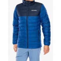 Kurtka ocieplana męska Columbia Powder Lite II Jacket. Niebieskie kurtki męskie Columbia, m, bez wzorów, sportowe, bez kaptura. Za 494.25 zł.