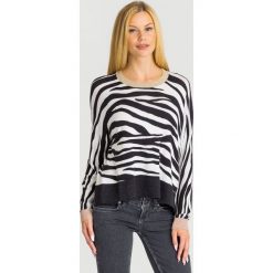 SWETER LIU JO. Czarne swetry klasyczne damskie Liu Jo, l, z materiału, bez kołnierzyka. Za 589.00 zł.