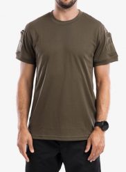 Koszulka bushcraft męska Helikon-Tex Tactical T-Shirt - TopCool Lite. Zielone t-shirty męskie HELIKON-TEX, m, bez wzorów, z materiału, bez kołnierzyka. Za 109.99 zł.