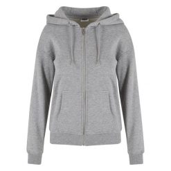 Bluza Rozpinana Damska. Szare bluzy bez kaptura damskie Urban Classics, xs. Za 139.99 zł.