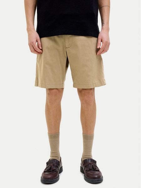 Jack & Jones Szorty materiałowe Marco 12269368 Brązowy Regular Fit. Brązowe szorty męskie Jack & Jones, bez wzorów, z bawełny. Za 179.99 zł.