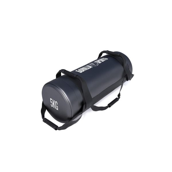 Torba obciążeniowa do ćwiczeń 5 kg Gorilla Sports. Czarne torebki klasyczne damskie GORILLA SPORTS, bez wzorów, bez dodatków. Za 149.99 zł.