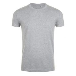 Koszulka Imperialna Unisex Dla Dorosłych. Szare bluzki damskie SOL'S, m, bez wzorów, sportowe, bez kołnierzyka, bez ramiączek. Za 44.99 zł.