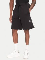 Just Cavalli Szorty sportowe 78OADT07 Czarny Regular Fit. Czarne szorty męskie Just Cavalli, l, z bawełny. Za 489.99 zł.