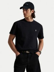 Polo Ralph Lauren T-Shirt 710916698024 Czarny Regular Fit. Czarne koszulki polo męskie Polo Ralph Lauren, m, bez wzorów, z bawełny, bez ramiączek. Za 419.99 zł.