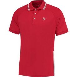 Koszulka sportowa męska Dunlop Club Polo Shirt. Czerwone koszulki polo męskie Dunlop, m, bez wzorów, bez ramiączek. Za 159.99 zł.