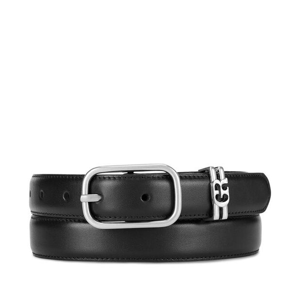 Pasek Damski GINO ROSSI. Czarne paski damskie Gino Rossi, bez wzorów. Za 129.99 zł.