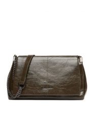 Badura Torebka C-AILA-LDA7951 Khaki. Brązowe torebki klasyczne damskie Badura, bez wzorów, z materiału, bez dodatków. Za 229.99 zł.