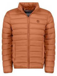 Geographical Norway Kurtka pikowana w kolorze pomarańczowym rozmiar: XL. Pomarańczowe kurtki męskie Geographical Norway, xl, bez wzorów, bez kaptura. Za 131.74 zł.