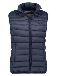 Geographical Norway Kamizelka pikowana "Vatikotal" w kolorze granatowym rozmiar: XXL. Niebieskie kamizelki damskie Geographical Norway, xxl. Za 152.62 zł.