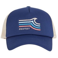 Czapka męska Protest PRTTONIO cap. Niebieskie czapki męskie Protest, bez wzorów, sportowe. Za 119.99 zł.