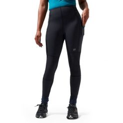 Legginsy damskie Berghaus Durable Trail. Czarne legginsy damskie Berghaus, bez wzorów. Za 269.99 zł.