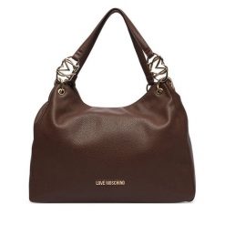 Torebka LOVE MOSCHINO. Brązowe torebki klasyczne damskie Love Moschino, bez wzorów, bez dodatków. Za 1,009.00 zł.