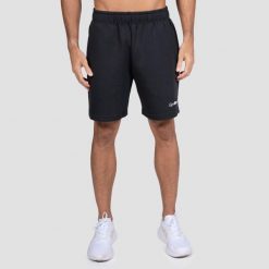 Szorty męskie fitness regularny krój Relay. Czarne szorty męskie GYMBEAM, m, z bawełny, na fitness i siłownię. Za 127.90 zł.