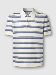 Pepe Jeans Koszulka polo "Florian" w kolorze granatowo-kremowym rozmiar: M. Brązowe koszulki polo męskie Pepe Jeans, m, bez wzorów, z bawełny, bez ramiączek. Za 208.99 zł.