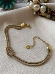 Luseera Bransoletka rozmiar: onesize. Żółte bransoletki damskie Luseera, ze stali. Za 43.99 zł.