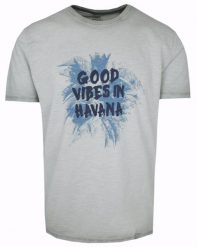 Męski T-Shirt marki Pioneer - Szary z Nadrukiem. Szare t-shirty męskie Pioneer, l, bez wzorów, z bawełny, bez kołnierzyka. Za 120.00 zł.