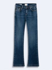 LTB Dżinsy "Fallon" - Flared fit - w kolorze granatowym rozmiar: W25/L32. Niebieskie jeansy damskie LTB. Za 155.15 zł.