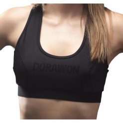 Biustonosz dla kobiet Dorawon Posh Black. Czarne biustonosze sportowe damskie DORAWON, bez wzorów. Za 350.00 zł.