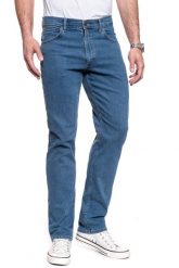 LEE JEANSY MĘSKIE BROOKLYN STONEWASH L76XSQ44 112121163. Niebieskie jeansy męskie Lee. Za 209.99 zł.