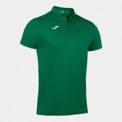 Koszulka polo do tenisa męska Joma Hobby. Zielone koszulki polo męskie Joma, m, bez wzorów, z materiału, bez ramiączek. W wyprzedaży za 111.05 zł.