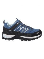 CMP Skórzane buty trekkingowe "Rigel Low" w kolorze niebieskim rozmiar: 36. Niebieskie obuwie trekkingowe damskie CMP. Za 319.95 zł.
