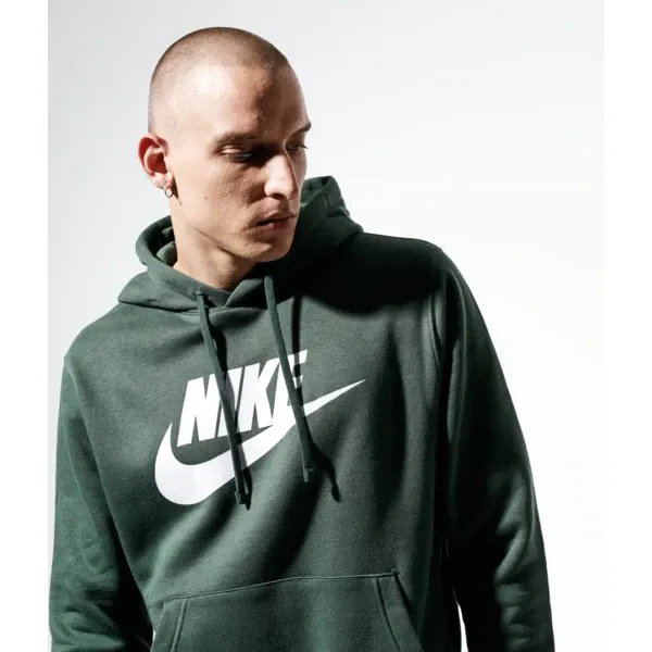 Nike Bluza M Nsw Club Hoodie Po Bb Gx , zielony, rozmiar S. Zielone bluzy z kapturem męskie Nike, l, z bawełny. Za 219.99 zł.