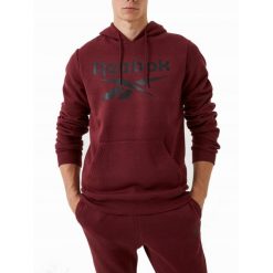 Bluza na co dzień męska REEBOK ciepła z kapturem. Czerwone bluzy z kapturem męskie Reebok, m. Za 249.00 zł.